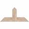 Ekena Millwork Portland Smooth Timber Gable Bracket, Douglas Fir, 36"W x 18"H x 3 1/2"D x 5 1/2"F, 12/12 Pitch GBW036X18X0406POR00SDF - alternate 1